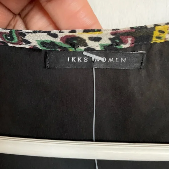 Ikks Women V-Neck Short Sleeve Dress - Size 36 - Picture 10 of 14